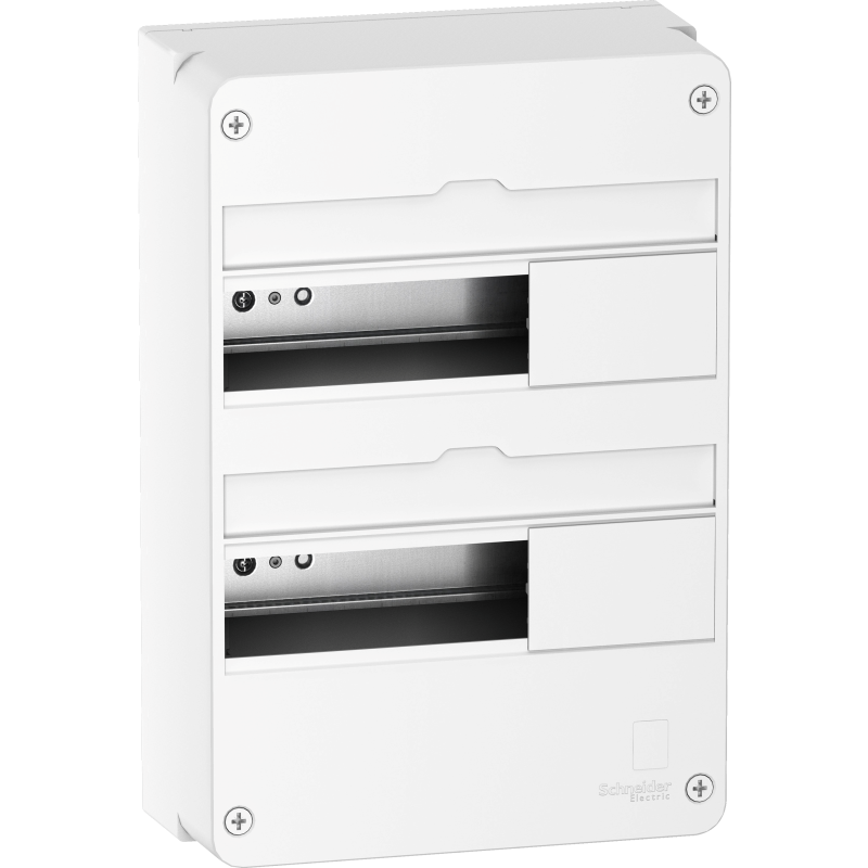 Schneider Electric Resi9 CX gruppetavle 2×13 moduler i hvid