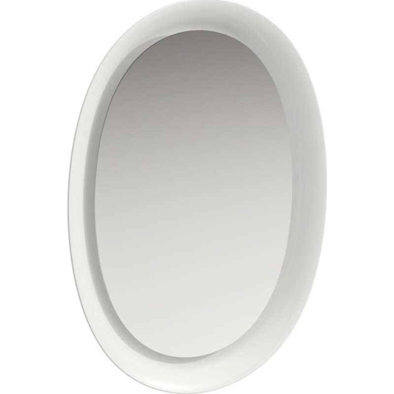 Laufen The New Classic spegel med belysning, 50x70 cm, vit