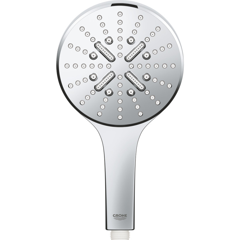 GROHE Rainshower Smartactive 130, Håndholdt bruserhoved, Krom, Væg, 13 cm