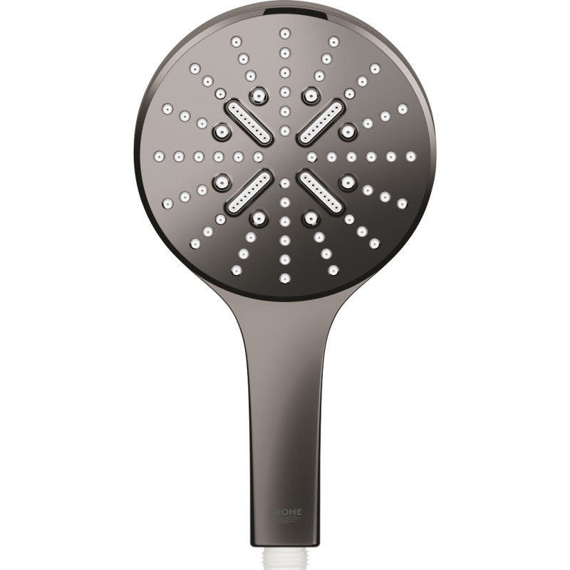 GROHE Rainshower SmartActive håndbruser 130mm, 3 sprays, 9,5 l/min, hard graphite