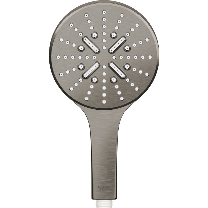 Grohe Rainshower SmartActive håndbruser 130mm, 3 sprays, 9,5 l/min, børstet hard graphite
