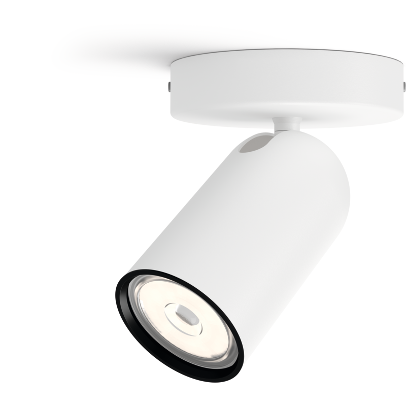 Philips myLiving Pongee takspotlight, vit