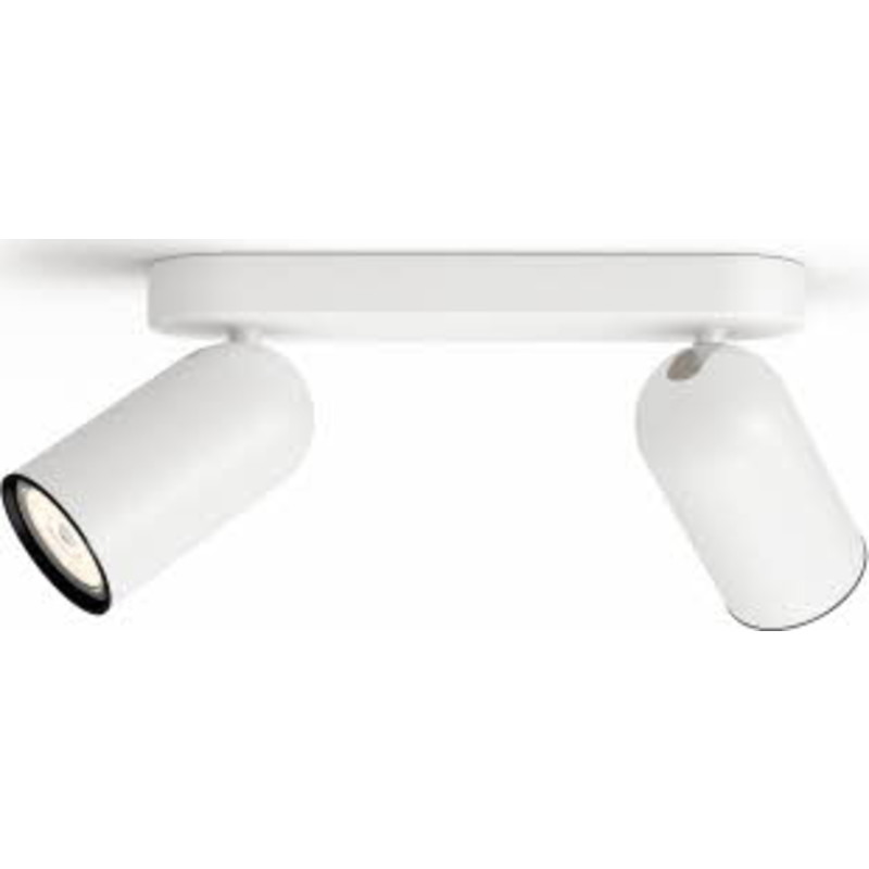 Philips myLiving Pongee takspotlight, vit