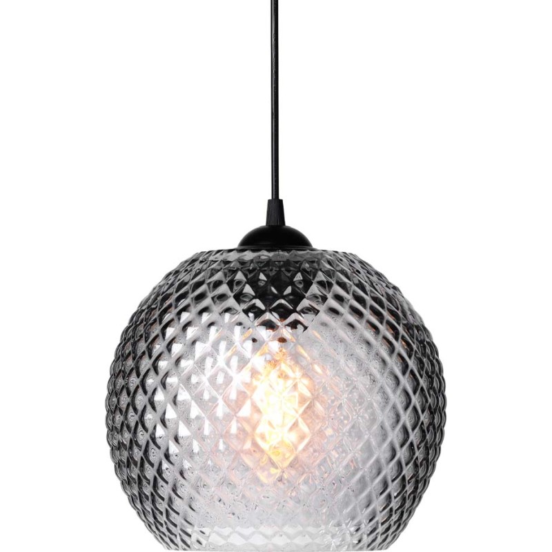 Halo Design Nobb pendel, røgfarvet, Ø22 cm