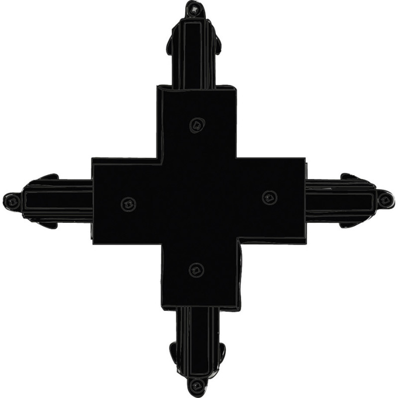 Halo Design Track 1F X-stykke, sort