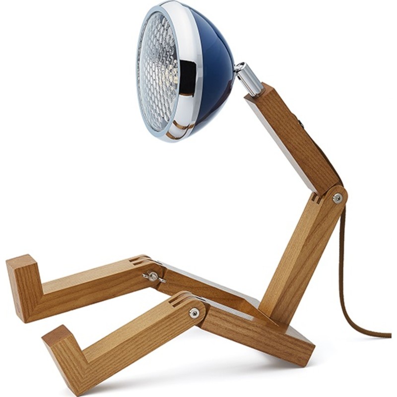 Mr Wattson bordslampa, bl&aring;
