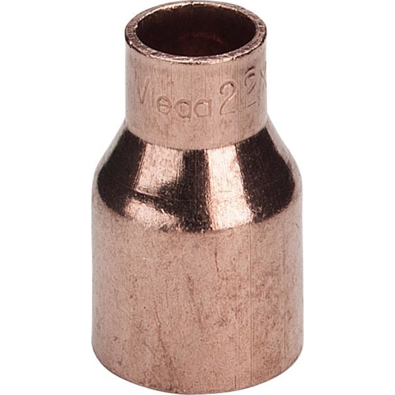 28 x 22 mm Lodde reduktion nippel/muffe