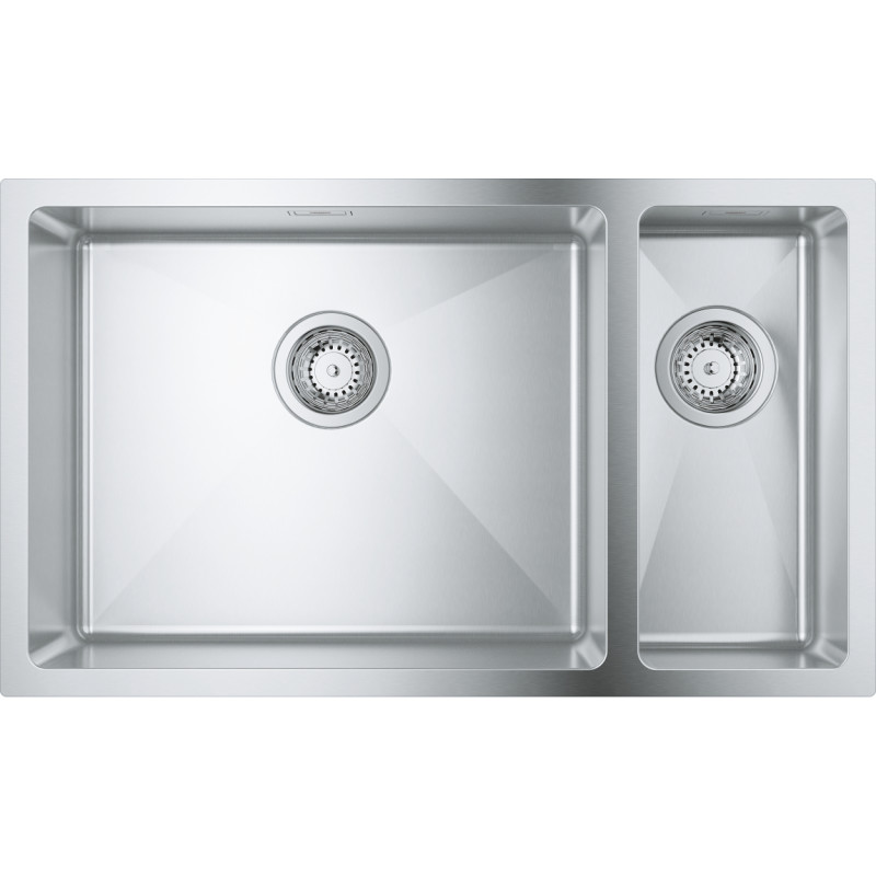 GROHE K700U rustfri stålvask 80 76/45 1.5 VS satin