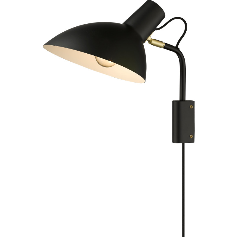 Metropole Væglampe Black - Halo Design - Stue - Metal
