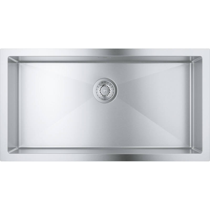 Grohe K700 rustfri stlvask, underlimet/planlimet/nedfldet, 864x464mm