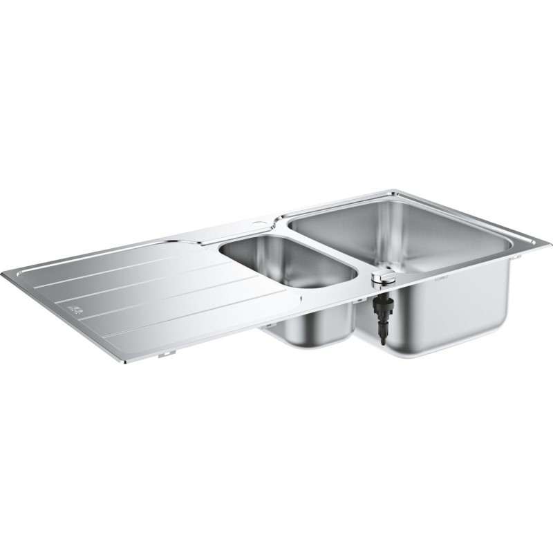 GROHE K500 rustfri stålvask 60 97/50 1.5 vendb satin
