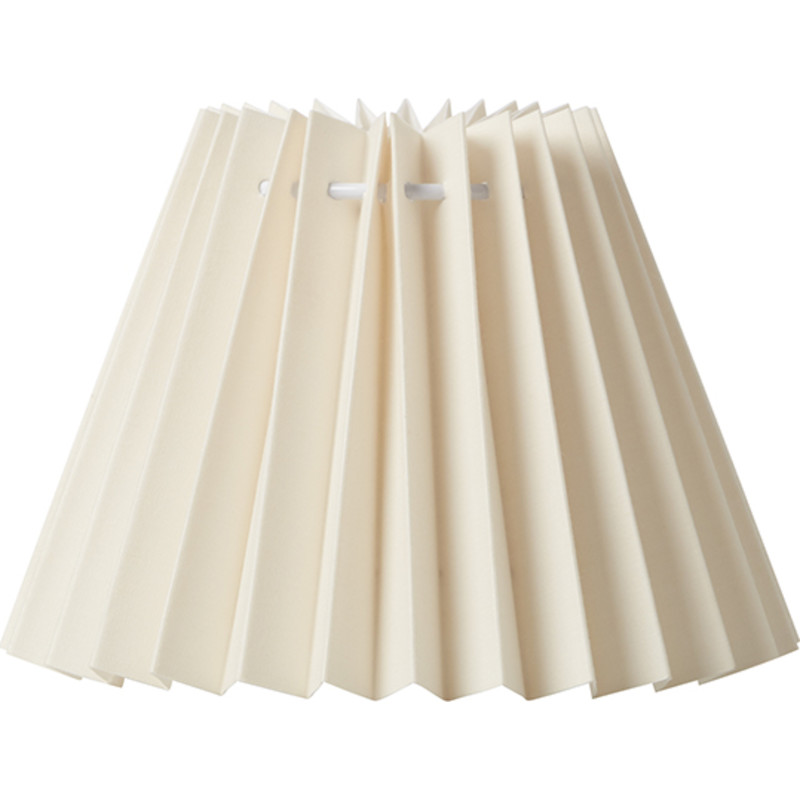 Nielsen Light Emma Hacienda Plisse lampeskærm, beige, H11,5 cm