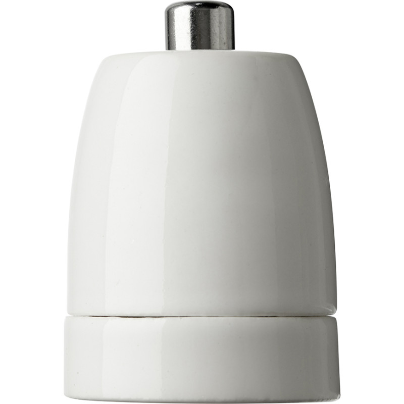 Nielsen Light P7 E27 porcelænsfatning, hvid