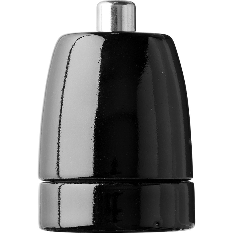 Nielsen Light P7 E27 porcelænsfatning, sort