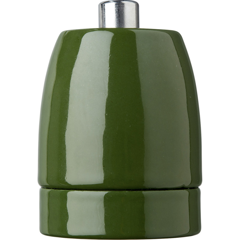 Nielsen Light P7 E27 porcelænsfatning, grøn