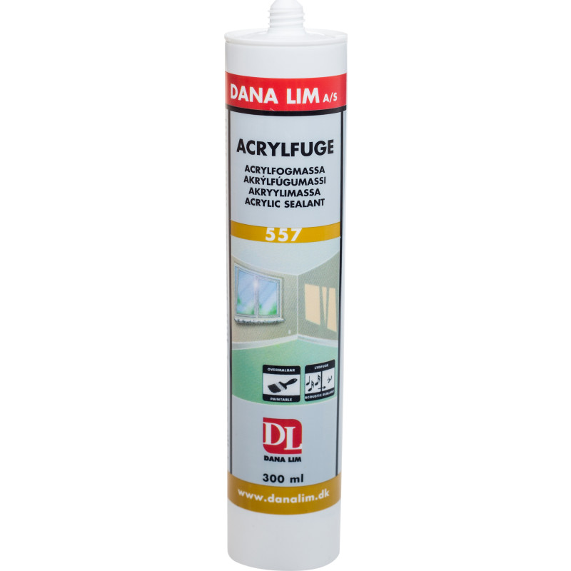 Dana Lim acrylfugemasse 557 - patron på 300 ml