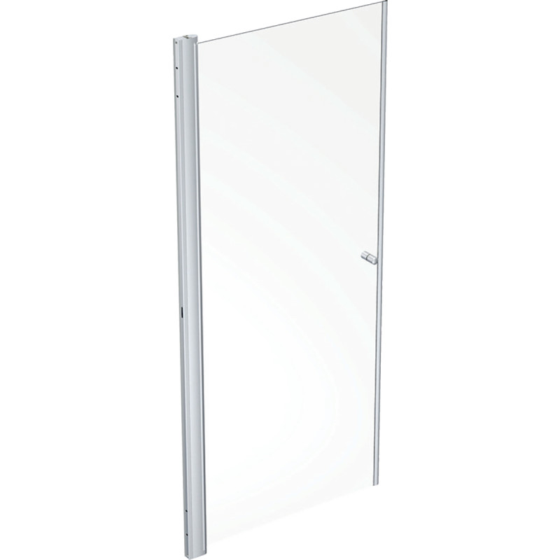 Contura Shower Space brusedør, 62 cm, klart glas, aluminium profil