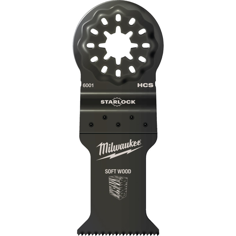 Milwaukee Starlock savklinge til blødt træ, 35 mm, 10 stk
