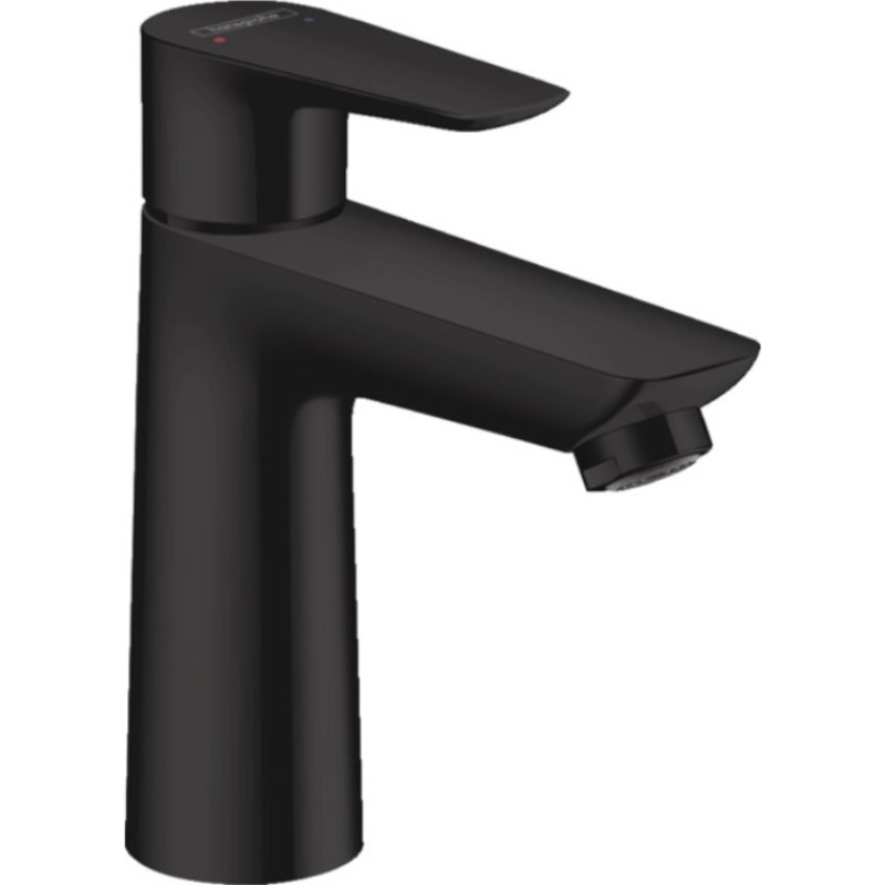 Hansgrohe Talis E 110 tvättställsblandare, matt svart