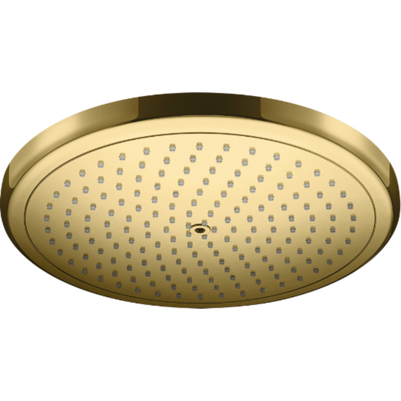 Hansgrohe Croma brusehoved, Ø28 cm, vandbesparende, guld