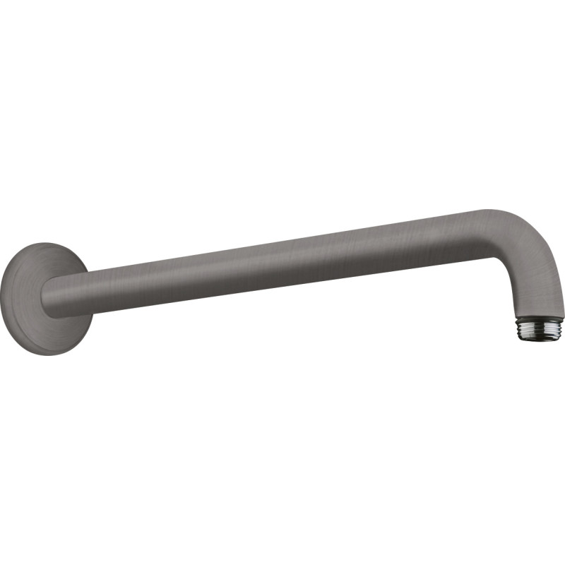 Hansgrohe Bruserbjning, 38, 9 cm, 1/2", brstet sort krom