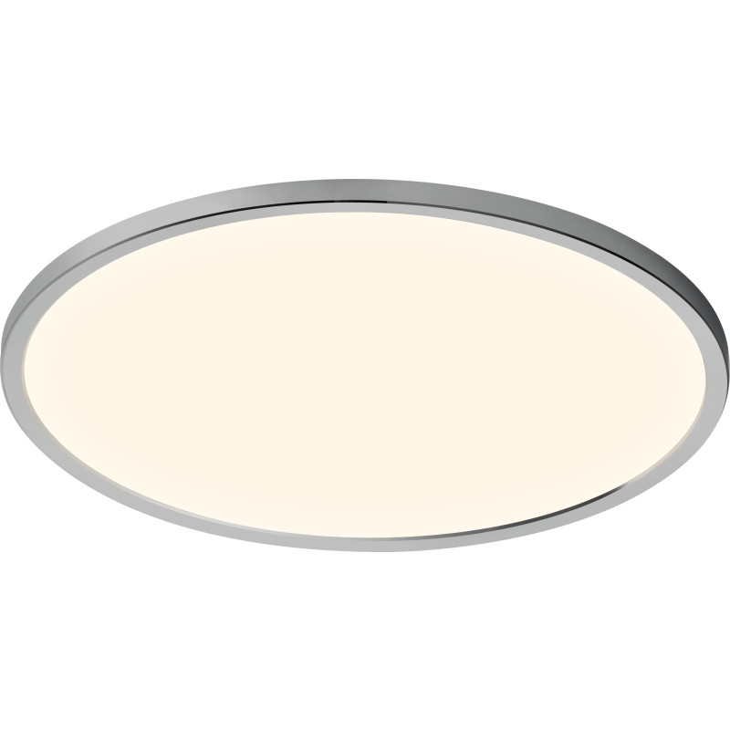 Nordlux Oja Bath plafond, 3-stegs-d&auml;mpning, krom, &Oslash;42 cm