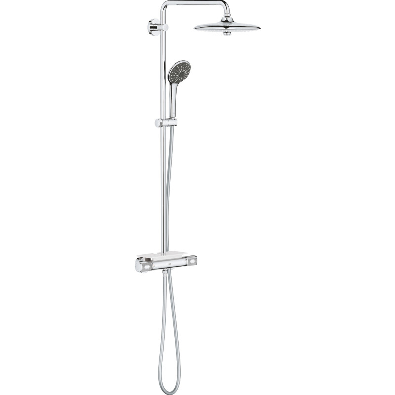 Grohe Vitalio Joy 260 bruseSystem med termostat til vægmontering