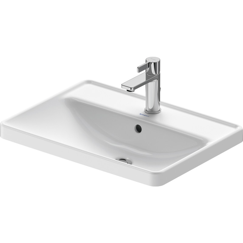 Duravit D-Neo tvättställ, 60x43,5 cm, vit