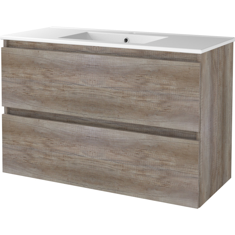 Sanibell Basicline möbelpaket, 100x46 cm, skotsk ek