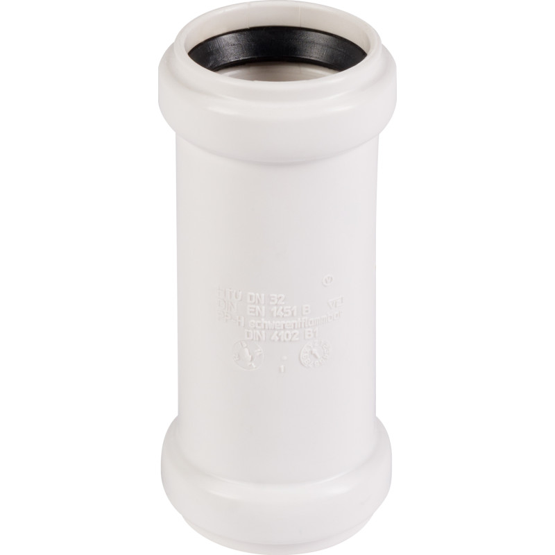 Ostendorf skydemuffe, Ø32 mm, plast, hvid