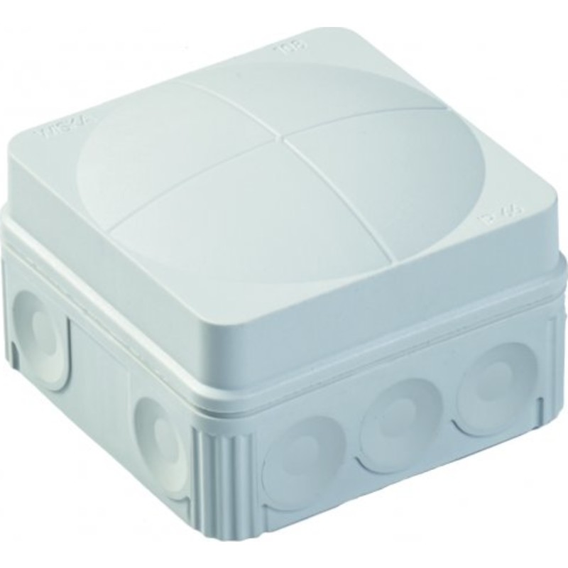 Wiska COMBI 108 membrandåse - 76x76x51, Grå, RAL 7035, IP66, 400 V