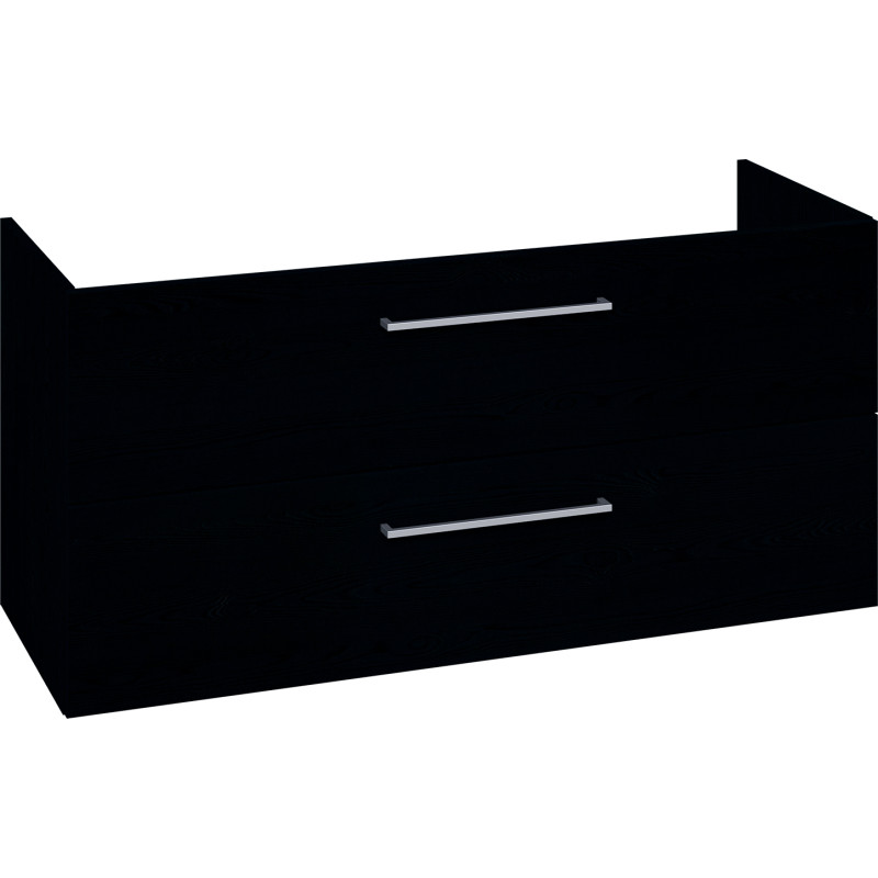 Dansani Mido+ tvättställsunderskåp, 120x44 cm, svart struktur
