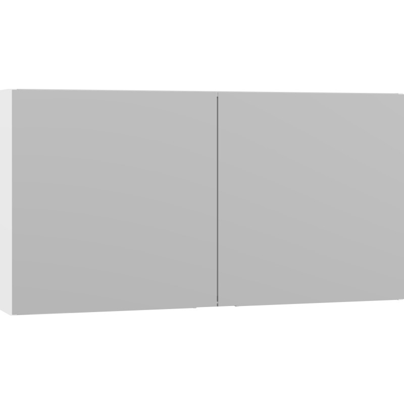 Dansani Mido+ Select spegelskåp, 120x64 cm, matt vit
