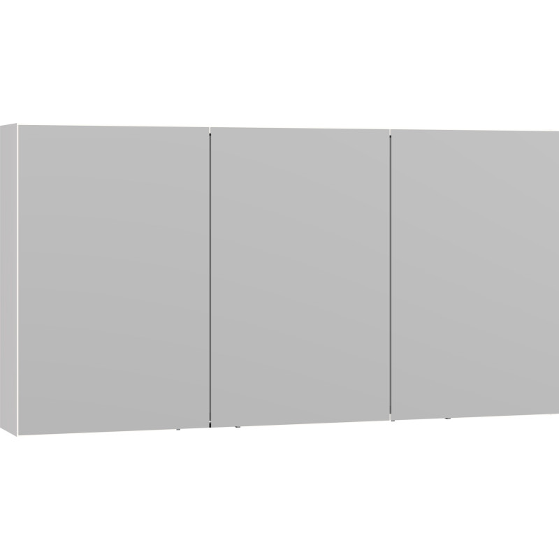 Dansani Mido+ Select spegelsk&aring;p, 120x64 cm, blank vit