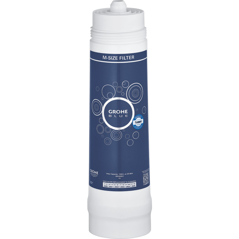 Grohe filter med 1500L kapacitet t/Grohe Red og Blue armaturer