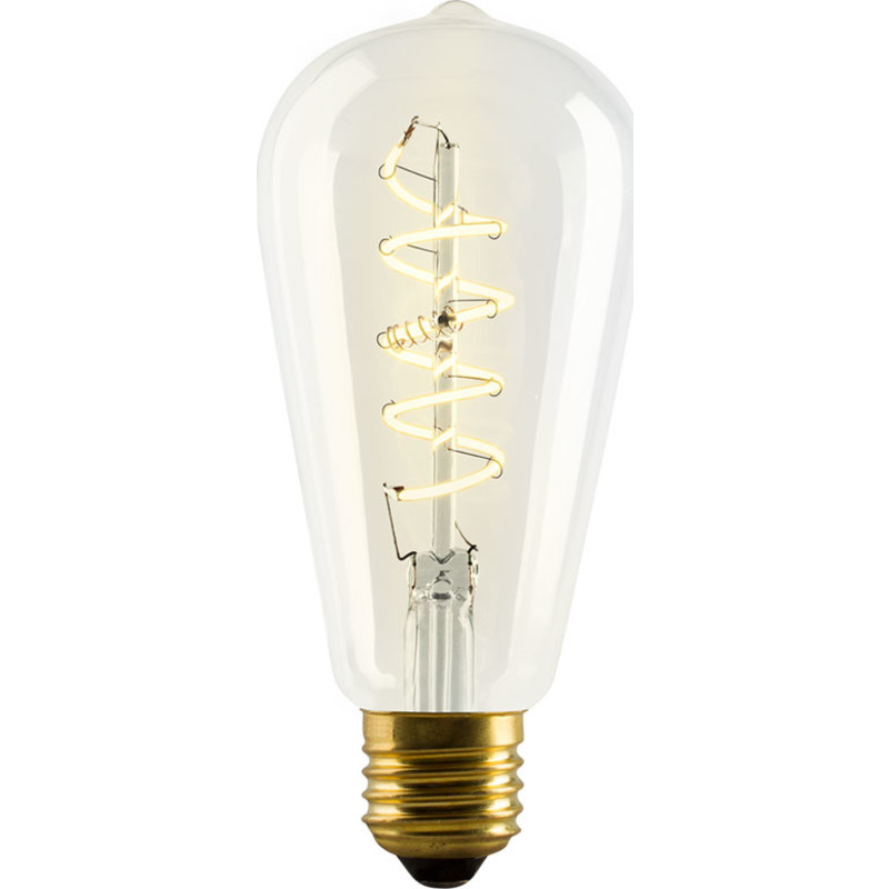 E3Light Led Vintage ST64 E27 C922 180lm Spiral 15H dæmpbar klar