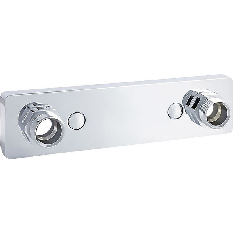 Trio Perfekta Design Line blandarfäste, 150 cc, pex 16x2,0-2,2 mm, förkromat