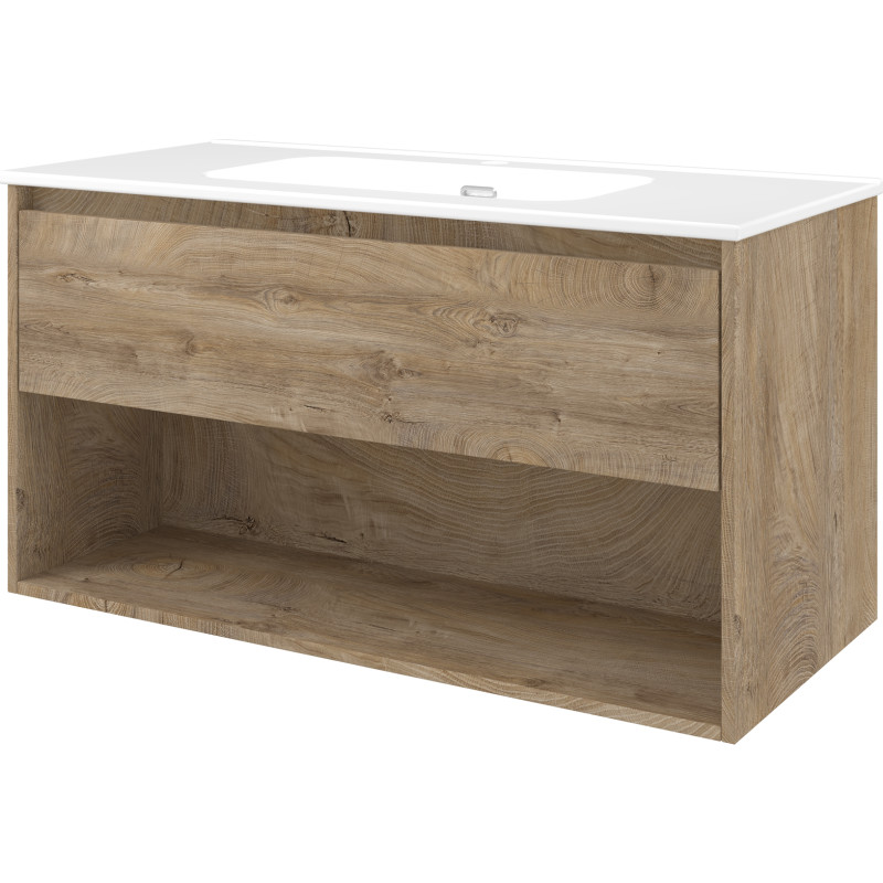 Sanibell Proline möbelpaket, 101x46,8 cm, rå ek