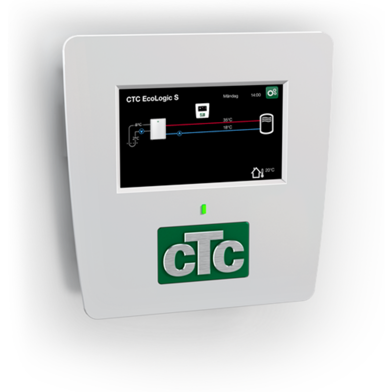 cTc EcoLogic värmepumpstyrning för EcoAir 400/500M/600M