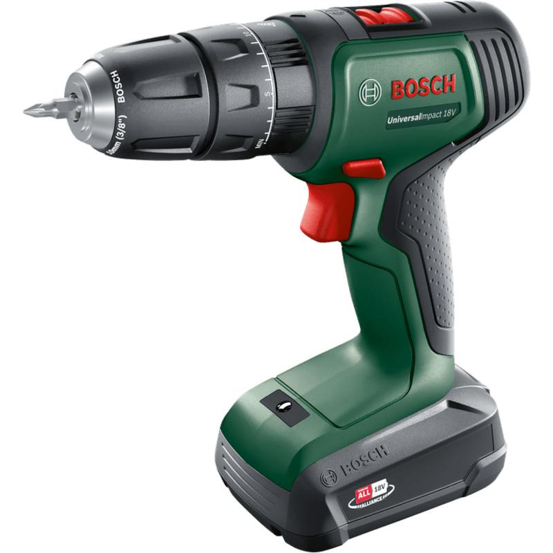 Bosch Home & Garden Universal Impact 18 slagboremaskine m.batteri - 18volt/1,5Ah
