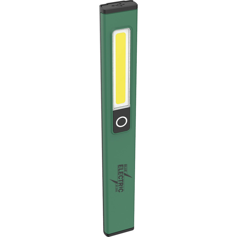 Blue Electric inspektionslygte, genopladelig - 150lumen