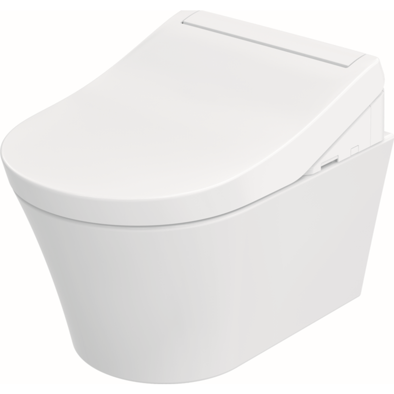 Toto Washlet RG Lite douchetoilet, uden skyllekant, rengøringsvenlig, hvid