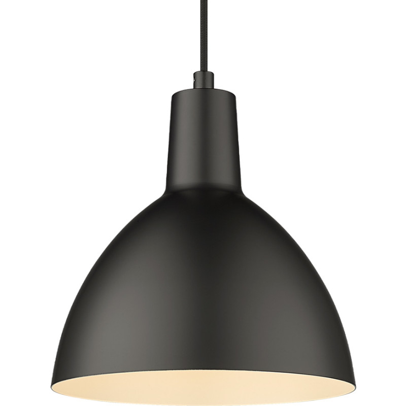 Halo Design Metropole pendellampa, svart, &Oslash;15 cm