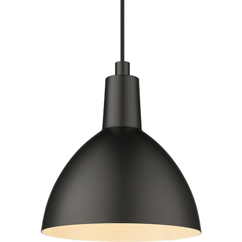 Halo Design Metropole pendellampa, svart, &Oslash;20 cm