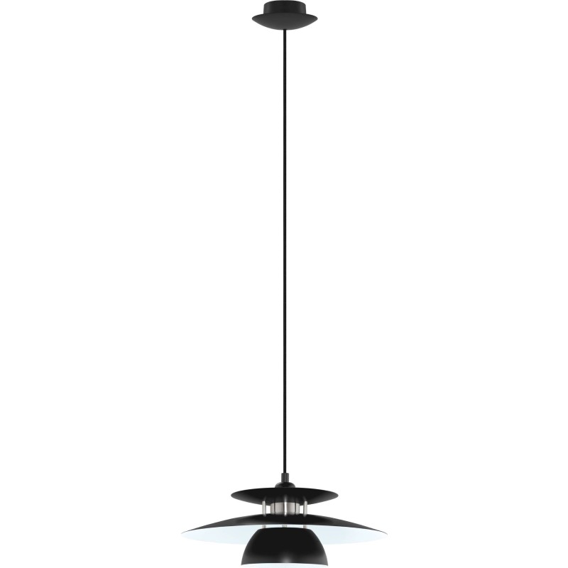 Eglo Brenda pendellampa, svart, Ø43 cm