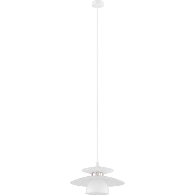 Eglo Brenda pendellampa, vit, Ø32 cm