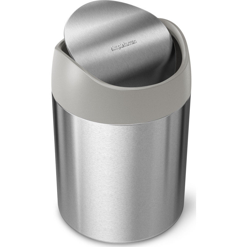 Simplehuman toiletspand, 1,5 liter, børstet rustfrit stål