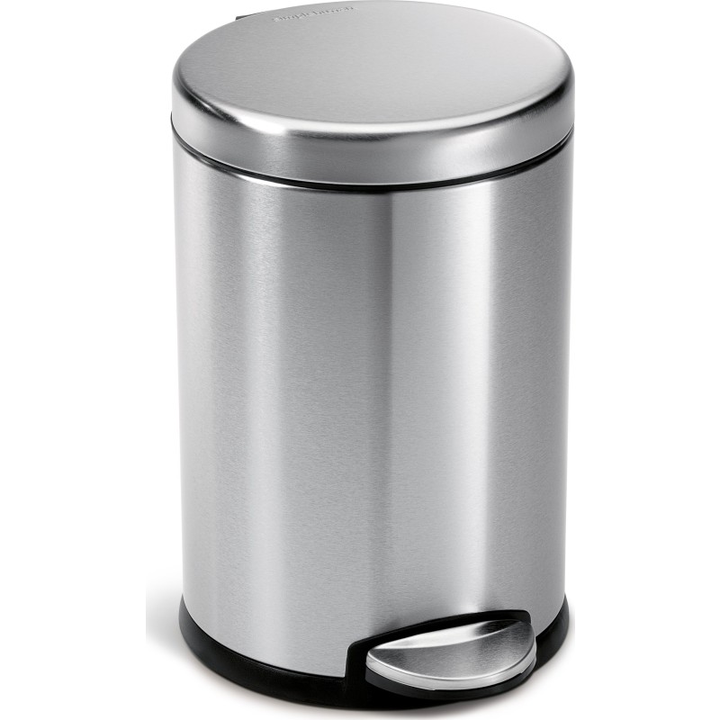 Simplehuman toiletspand, 4,5 liter, børstet rustfrit stål