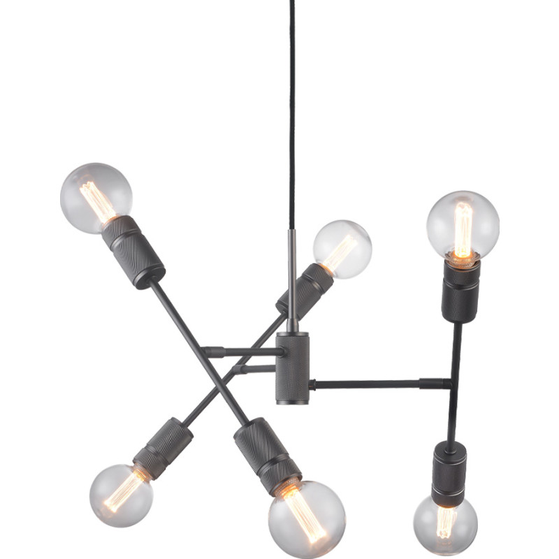 Halo Design Atom 6-lite ljuskrona, E14