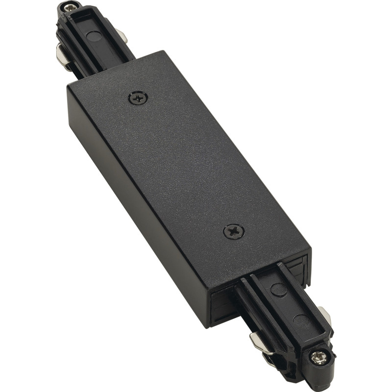 Nordtronic Square 1-faset midtertilslutning, sort